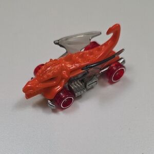 Hot Wheels Orange Dragon Blaster Car